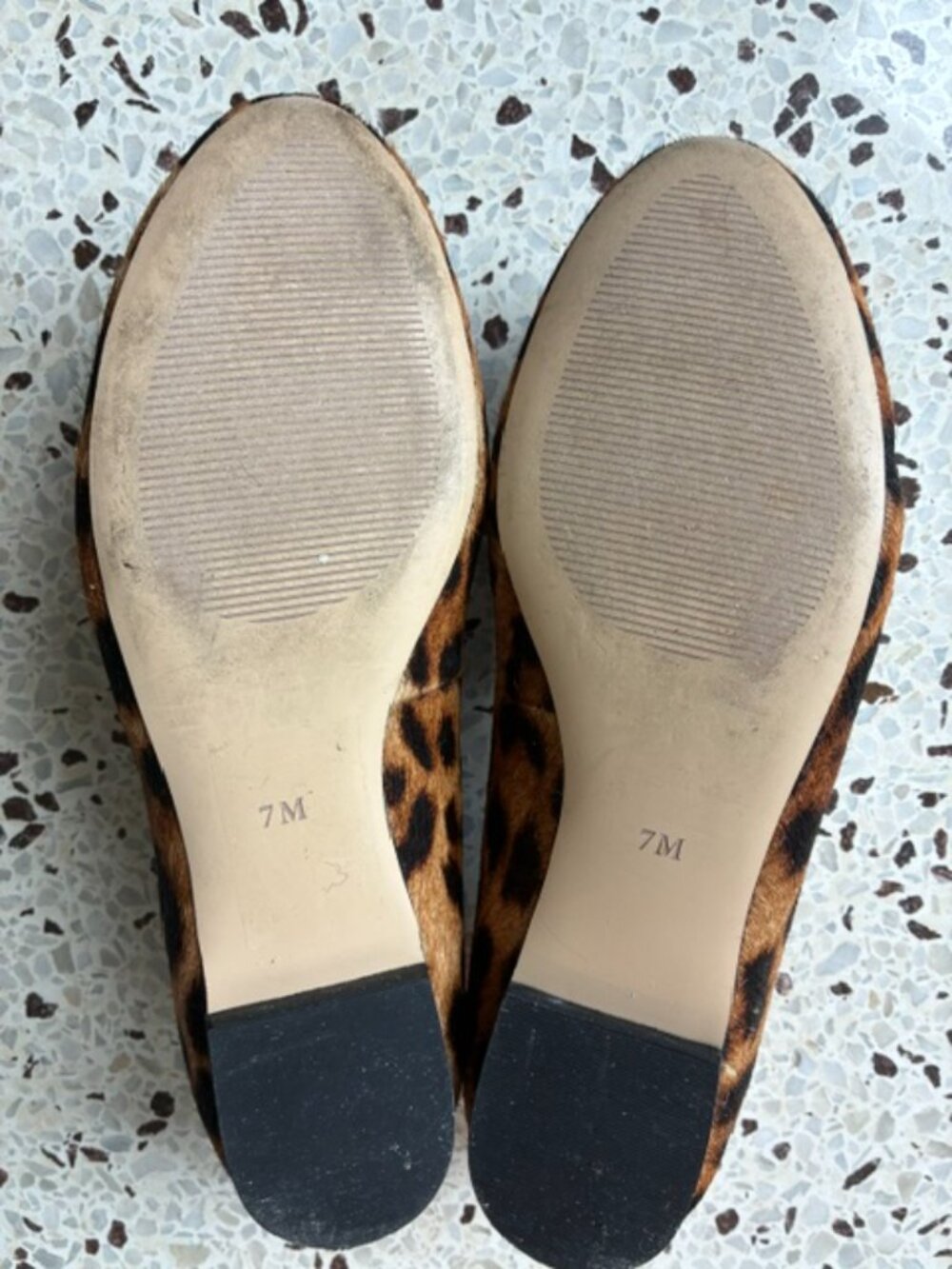 TALBOTS Leopard Print Calf Hair Loafer - Picture 4 of 5